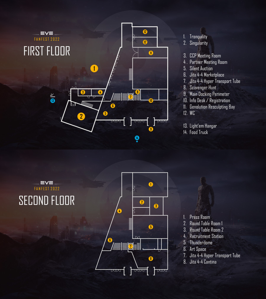 Fanfest 2022 Floorplan for Sched