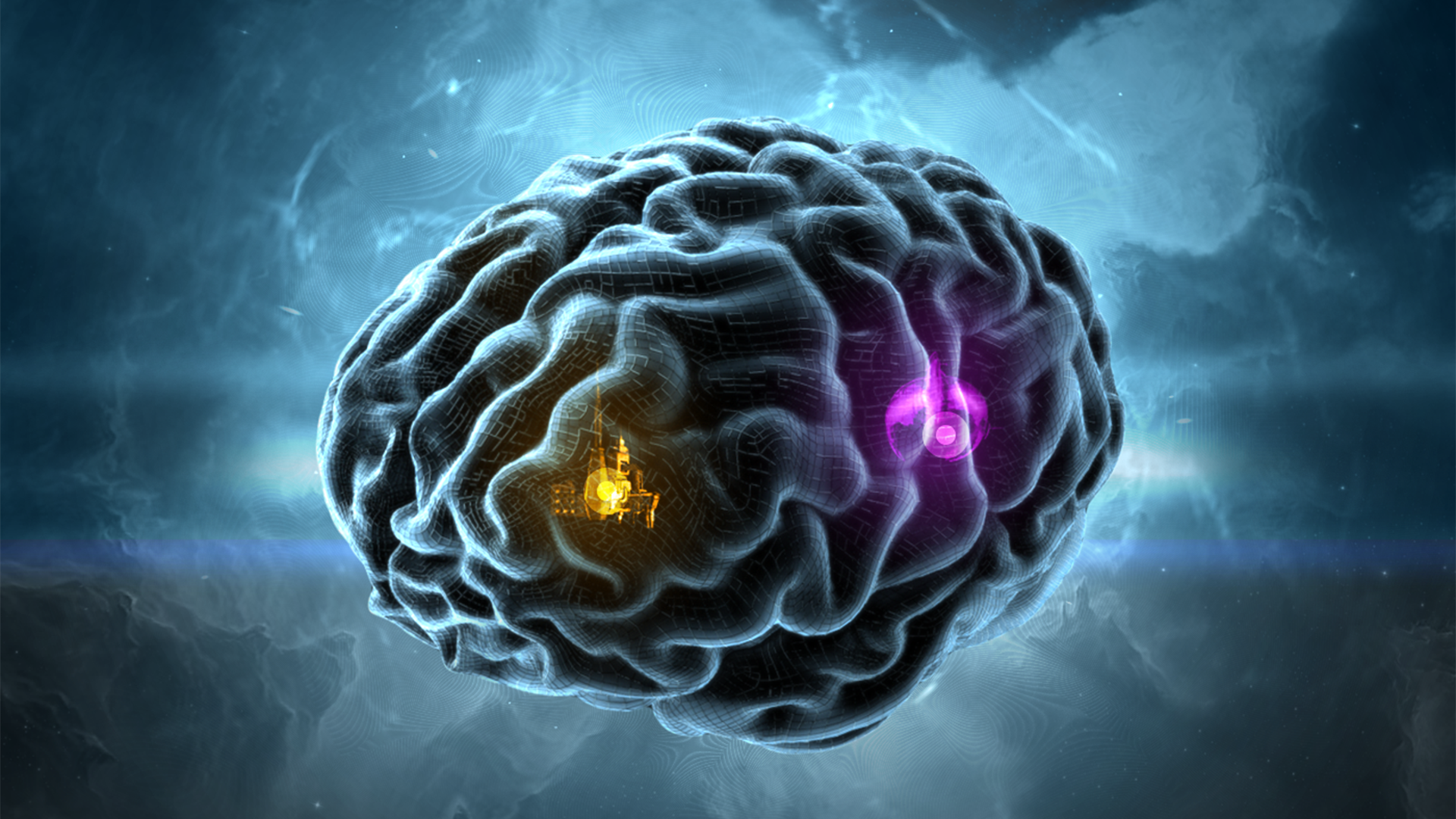 Brain 18. Мозг мышление. Мозг подсознание. Сияние мозга.